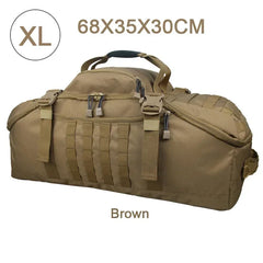 Large Tactical Duffle Bag Backpack