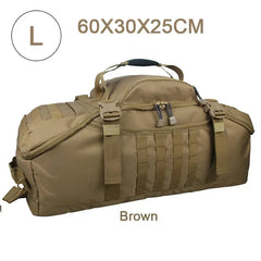 Large Tactical Duffle Bag Backpack