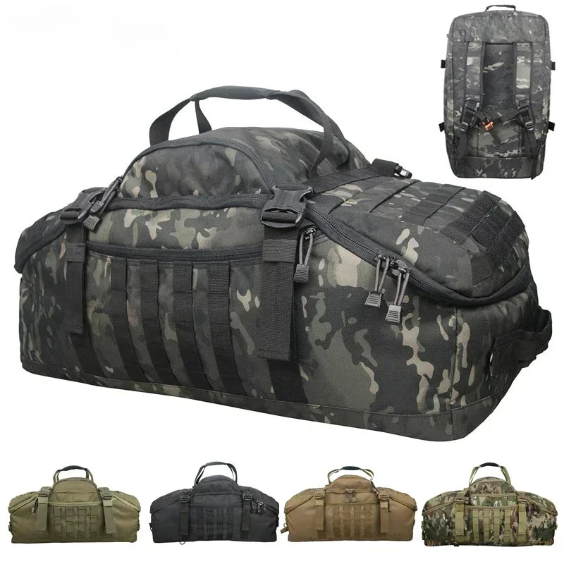 Large Tactical Duffle Bag Backpack