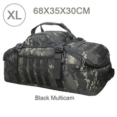 Large Tactical Duffle Bag Backpack