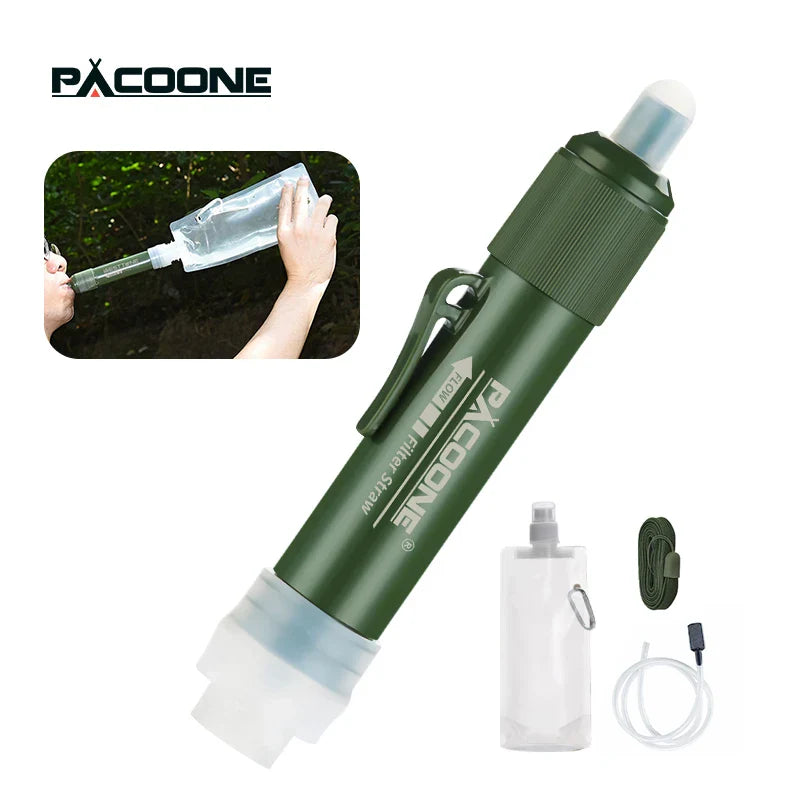 Mini Camping Water Purification Filter Straw